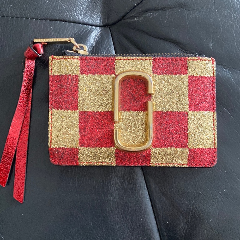 Marc Jacobs Snapshot Sparkly Leather ID Wallet - Chinese New Year edition